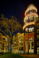 Heerlen (The Netherlands) by night, nightphotography
