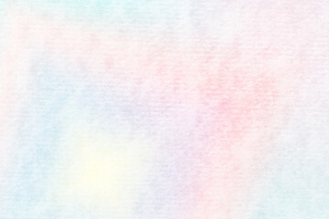 Multicolored pastel abstract background.Gentle tones paper texture. Light gradient.  The colour is soft and romantic.