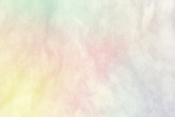 Multicolored pastel abstract background.Gentle tones paper texture. Light gradient.  The colour is soft and romantic.