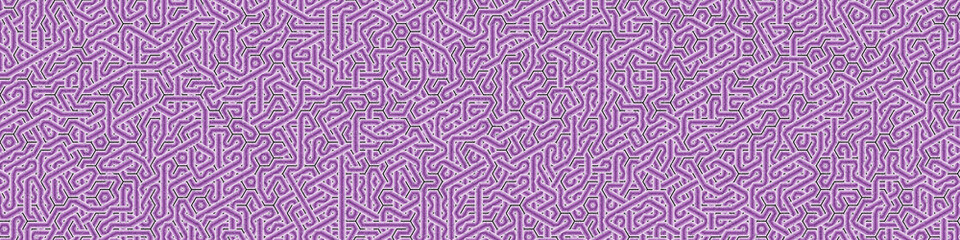 Colour Hexagon Tile Connection art background design illustration