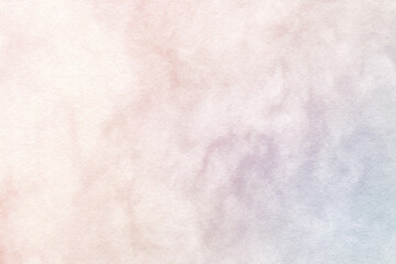 Multicolored pastel abstract background.Gentle tones paper texture. Light gradient.  The colour is...