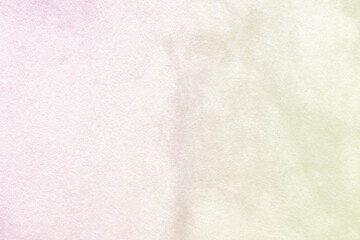 Multicolored pastel abstract background.Gentle tones paper texture. Light gradient.  The colour is soft and romantic.