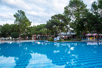 Pool at a hotel in Turkey