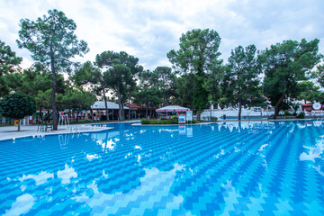 Pool at a hotel in Turkey