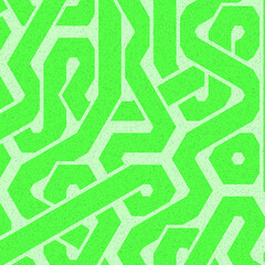 Colour Hexagon Tile Connection art background design illustration