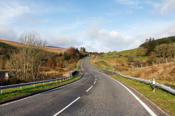 A470 Main Road - Wales, UK