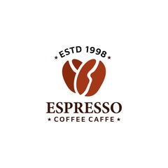 Coffee espresso vintage logo, stamp, badge 