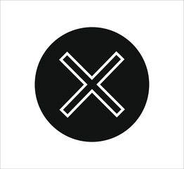 Obraz premium Check mark and X mark icon. illustration for web and mobile design.