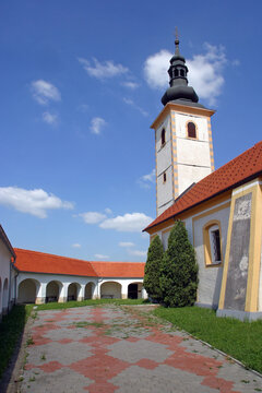 Church Of The Three Kings In Komin, Croatia