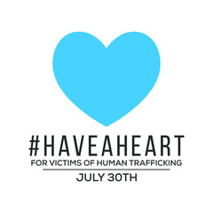 Vector illustration on the theme of World day against trafficking in persons observed each year on July 30th across the globe.