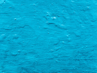 Bright blue grungy texture wall. Abstract background