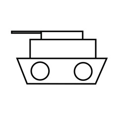 simple public transportation icon on earth