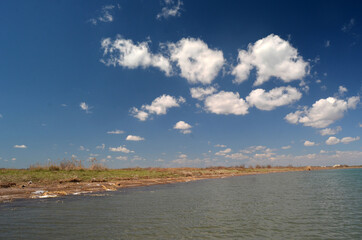 Balkhash lake, central Kazakhstan