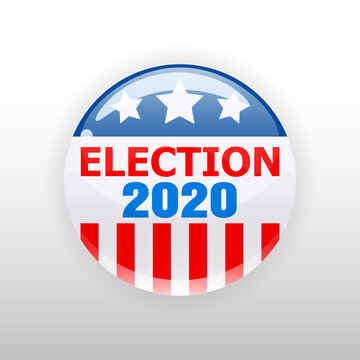 Election 2020 Vote United States of America button election, badge