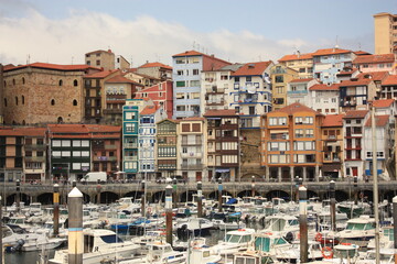 Village coloré de Bermeo Pays Basque Espagne