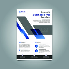 Corporate Business Flyer Template for your business promotion and Branding