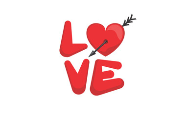 Creative of Happy Valentines Day vector design