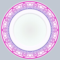  Decorative Vector Elements. Oriental Pattern. Indian, Moroccan, Mystic, Ottoman Motifs. Anti-Stress Therapy Pattern