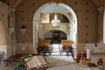 The parish church of Saint John the Baptist in Sveti Ivan Zabno, Croatia
