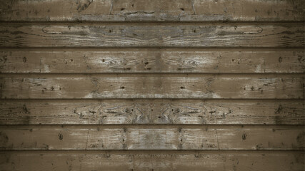 Obraz na płótnie Canvas old brown rustic dark wooden texture - wood background panorama long banner 