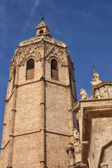 Fototapeta na wymiar The Micalet, Cathedral, Valencia, Spain