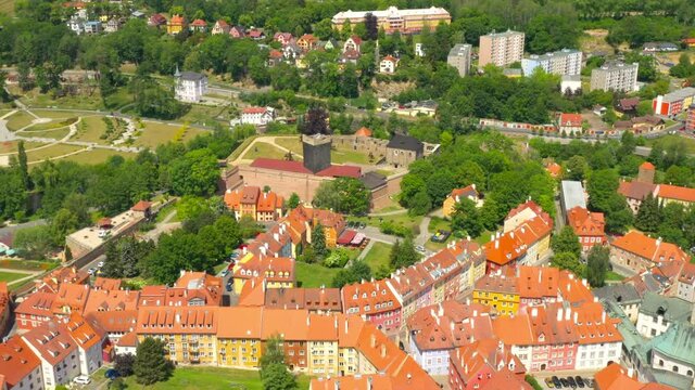 Cheb is a town in the Karlovy Vary Region of the Czech Republic, with about 32,000 inhabitants. The earliest settlement in the area was a Slavic stronghold at what is now known as the Cheb Castle.