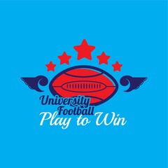 Fototapeta premium university football