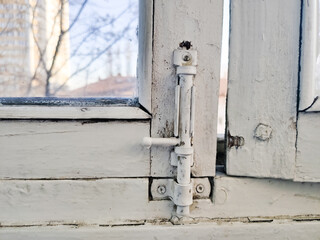 vintage latch for an old window