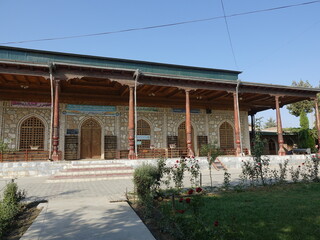 Streets and houses of Panjakent. Tajikistan.