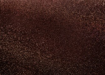 Glitz brown dark textured background. Chocolate color shimmer.