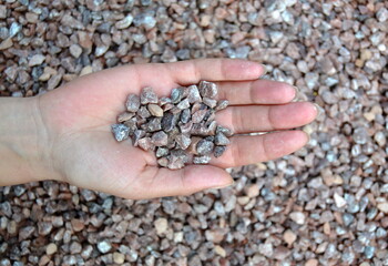 handful of pebbles