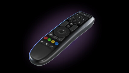 3d rendered tv remote control (original design)