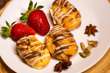 Homemade cake - Eclair