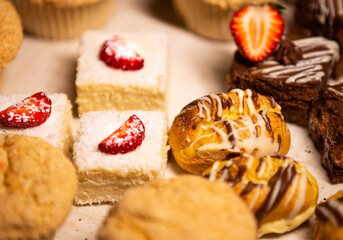 Homemade cake - Eclair