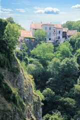 Fototapeta na wymiar view in Pazin, Istra, Croatia