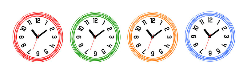 wall clock set	