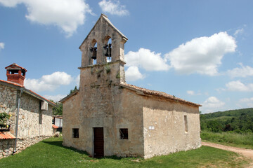Fototapeta na wymiar Church of St. James in Bacva, Croatia