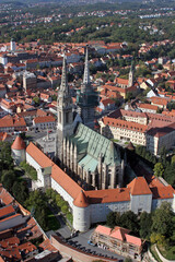 Naklejka premium Cathedral of the Assumption of the Virgin Mary in Zagreb, Croatia