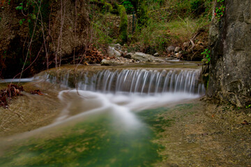 waterfall in the woods