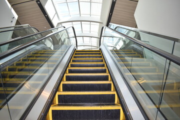 escalator in the mall