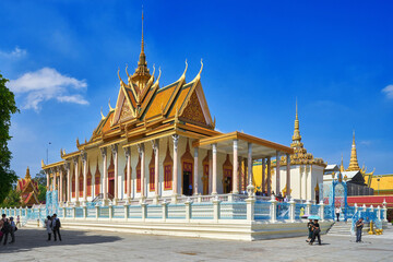 The Silver Pagoda at the Royal Palace of Cambodia