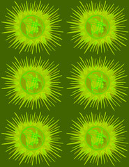Fullness of Life abstract background pattern