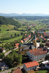 Saint George Parish Church in Desinic, Croatia