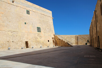 saint elmo fort in valletta (malta)