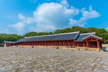 Jongmyo Shrine at Seoul, Republic of Korea