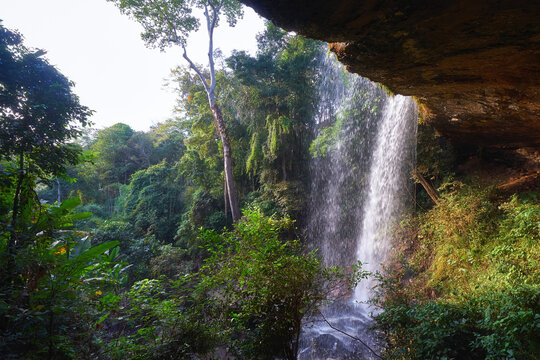 Cha Ong waterfall in Ratanakiri Province, Cambodia