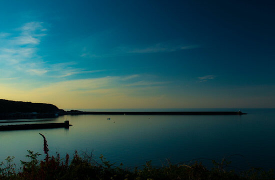 Pembrokshire sunt set  in Goodwick