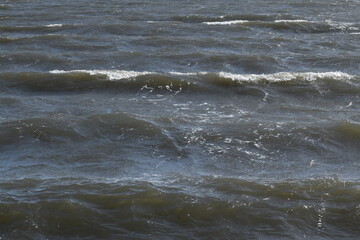 waves on the bay