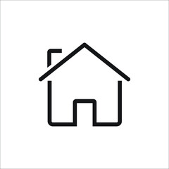 Fototapeta premium home icon vector
