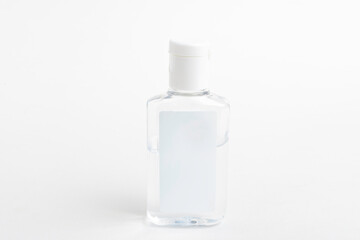 Pocket-Size Transparent Hand Sanitizer Dispenser Plastic Bottle